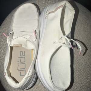 Hey Dude Wendy Rise Spark Women's White Lightweight Casual Shoes